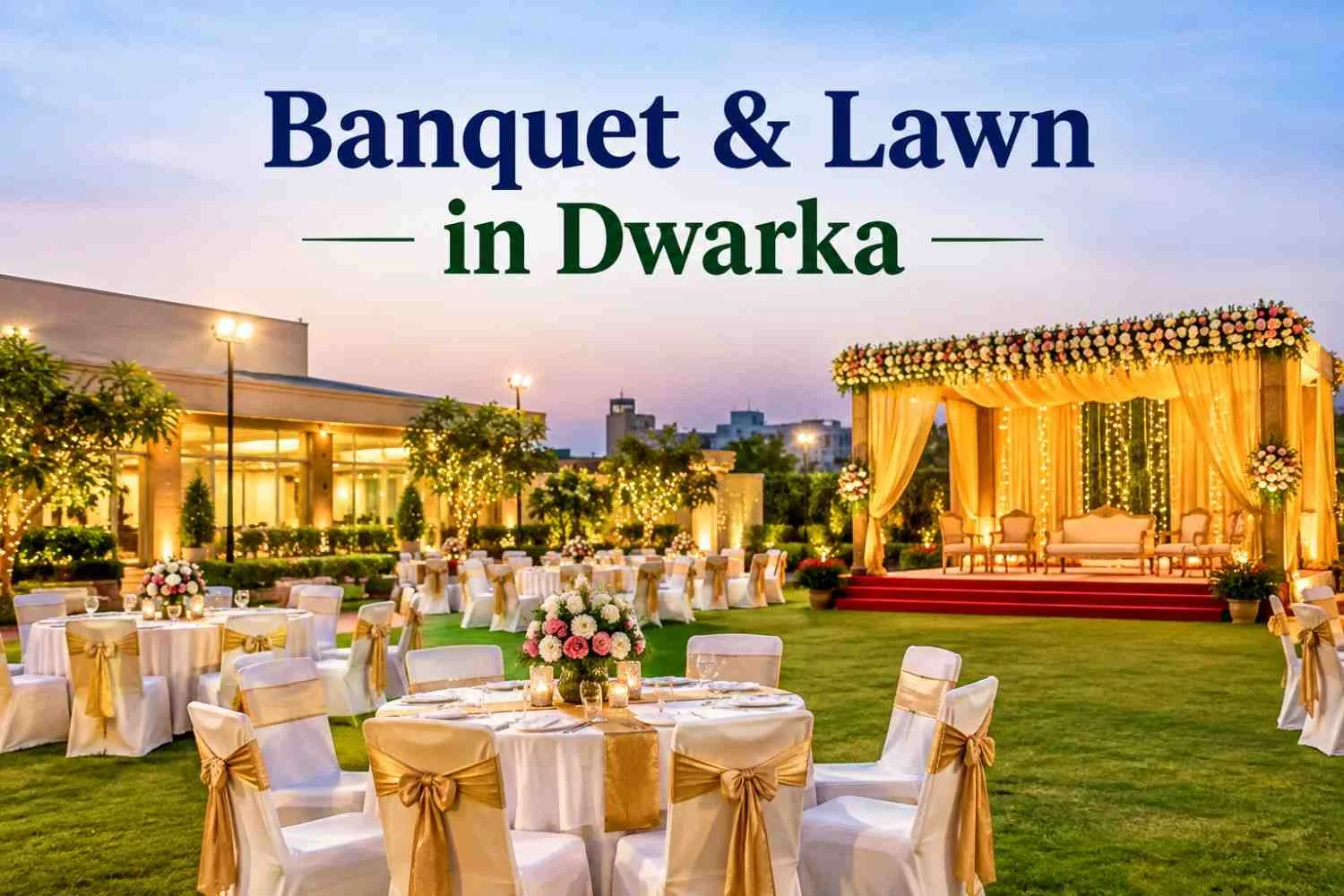 Banquet & Lawn in Dwarka