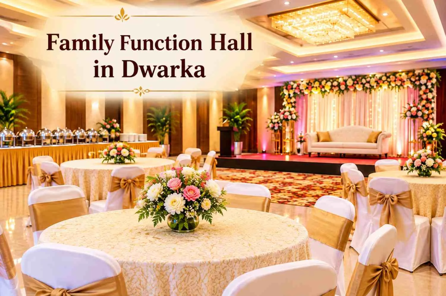 Family Function Hall in Dwarka