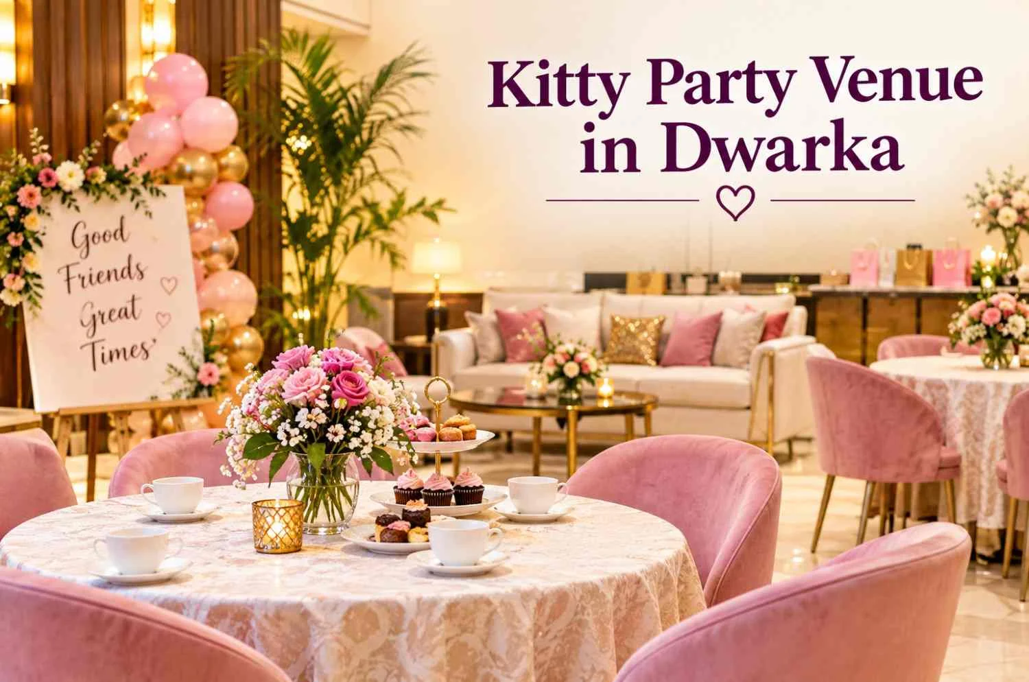 Kitty Party Venue in Dwarka