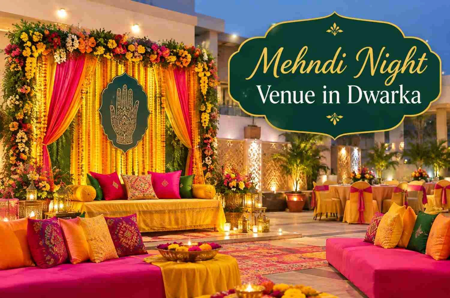 Mehndi Night Venue in Dwarka